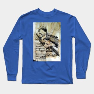 Jazz study (bill) Long Sleeve T-Shirt